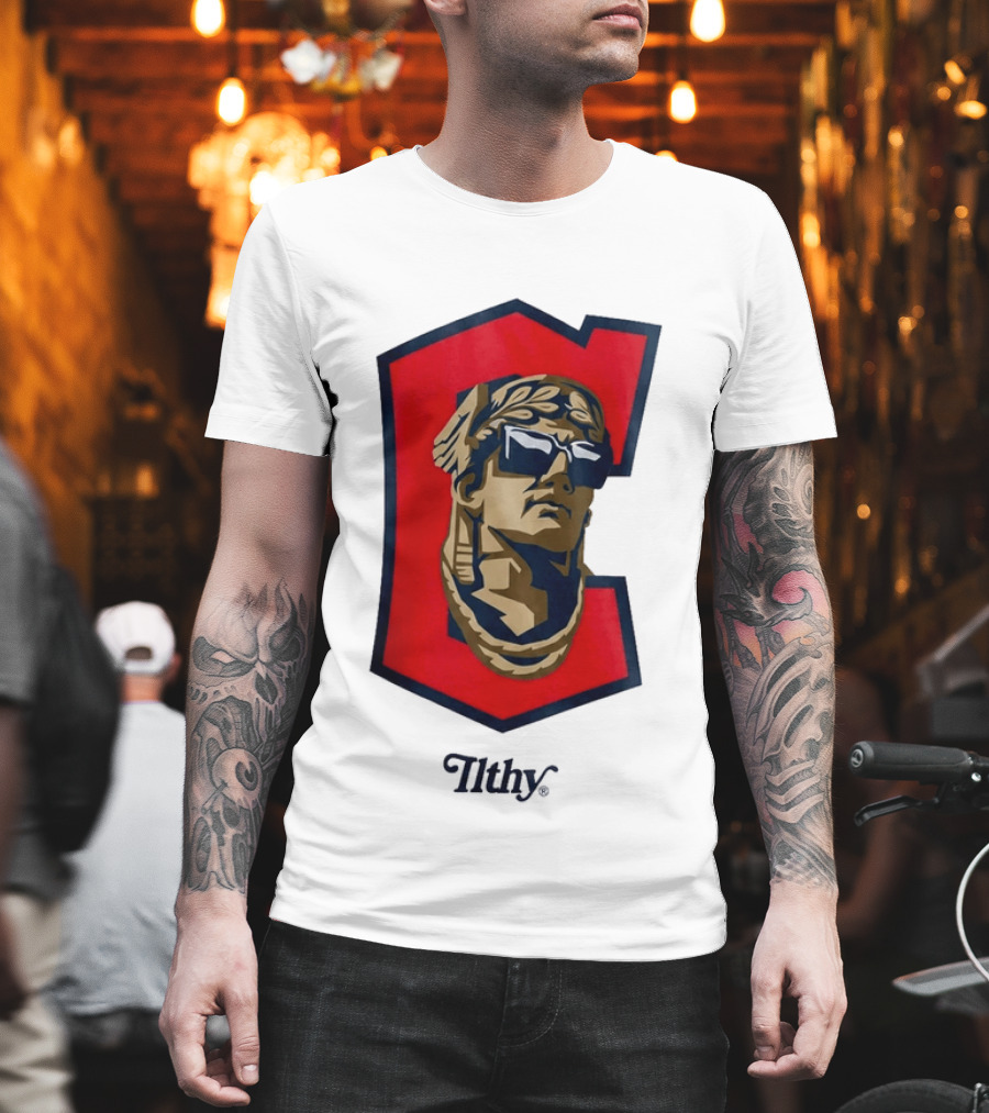 Guardians ILTHY Bold Warrior Statue With Sunglasses T-Shirt