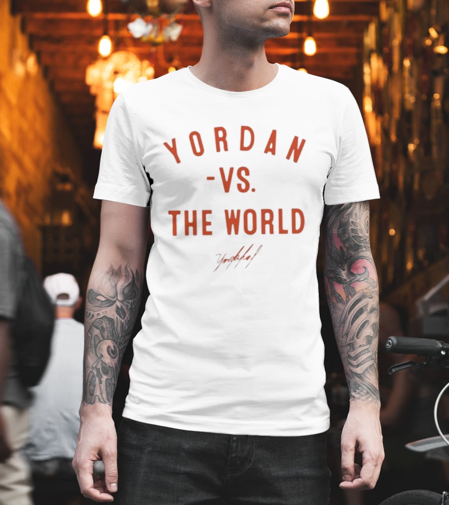 Yordan Alvarez Vs The World Houston Astros Fan T-Shirt