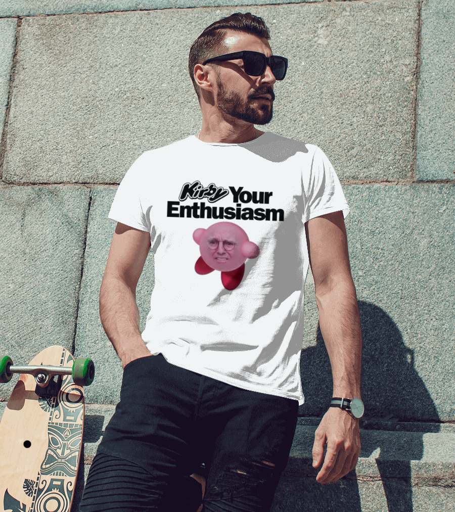 Larry David Kirby Your Enthusiasm T-Shirt