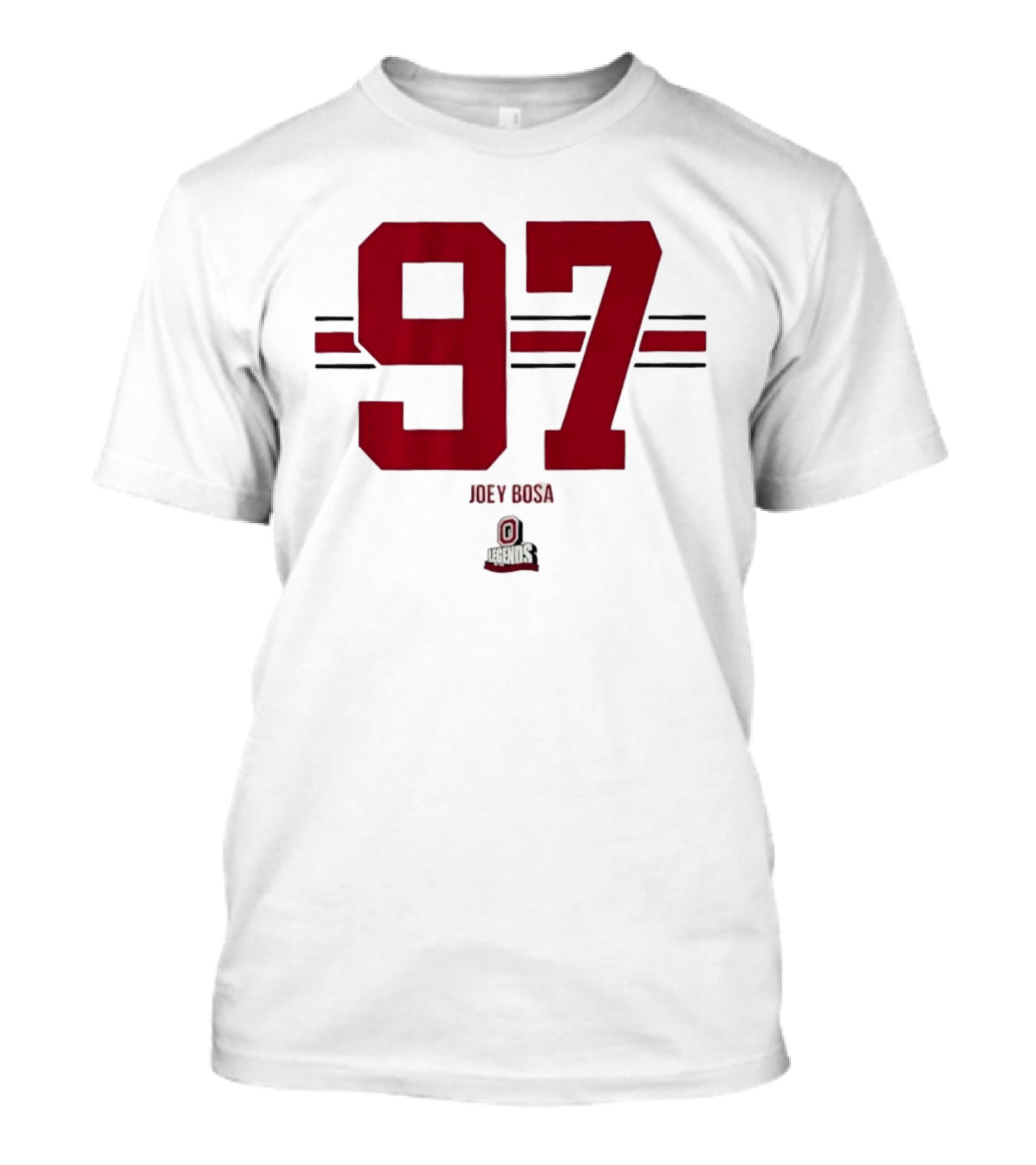 Ohio State Buckeyes Joey Bosa 97 Legends T-Shirt