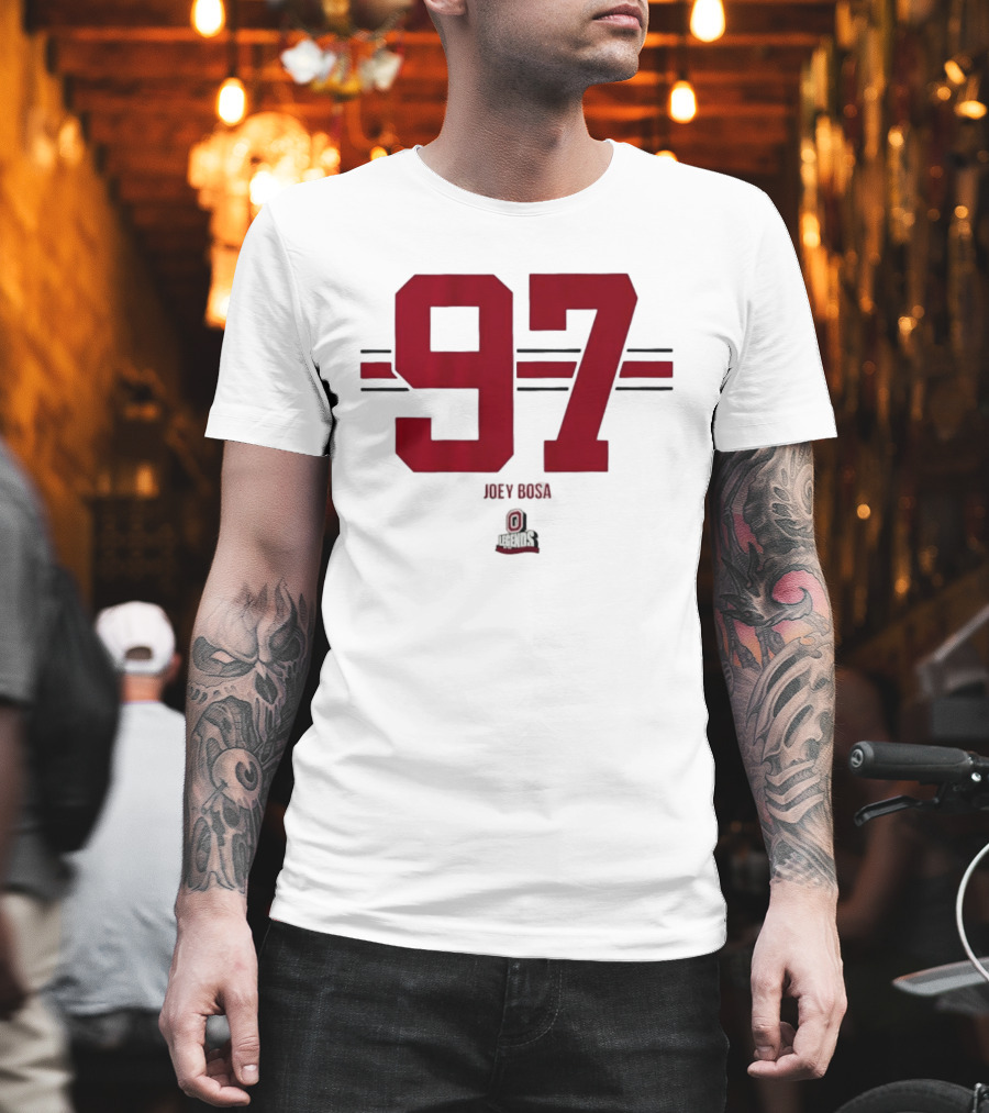 Ohio State Buckeyes Joey Bosa 97 Legends T-Shirt