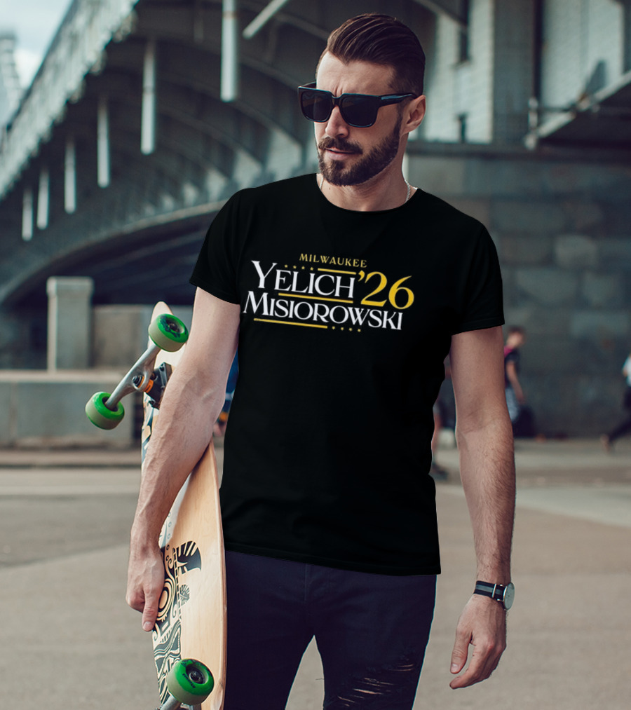 Milwaukee Brewers Yelich Misiorowski 2026 Campaign T-Shirt