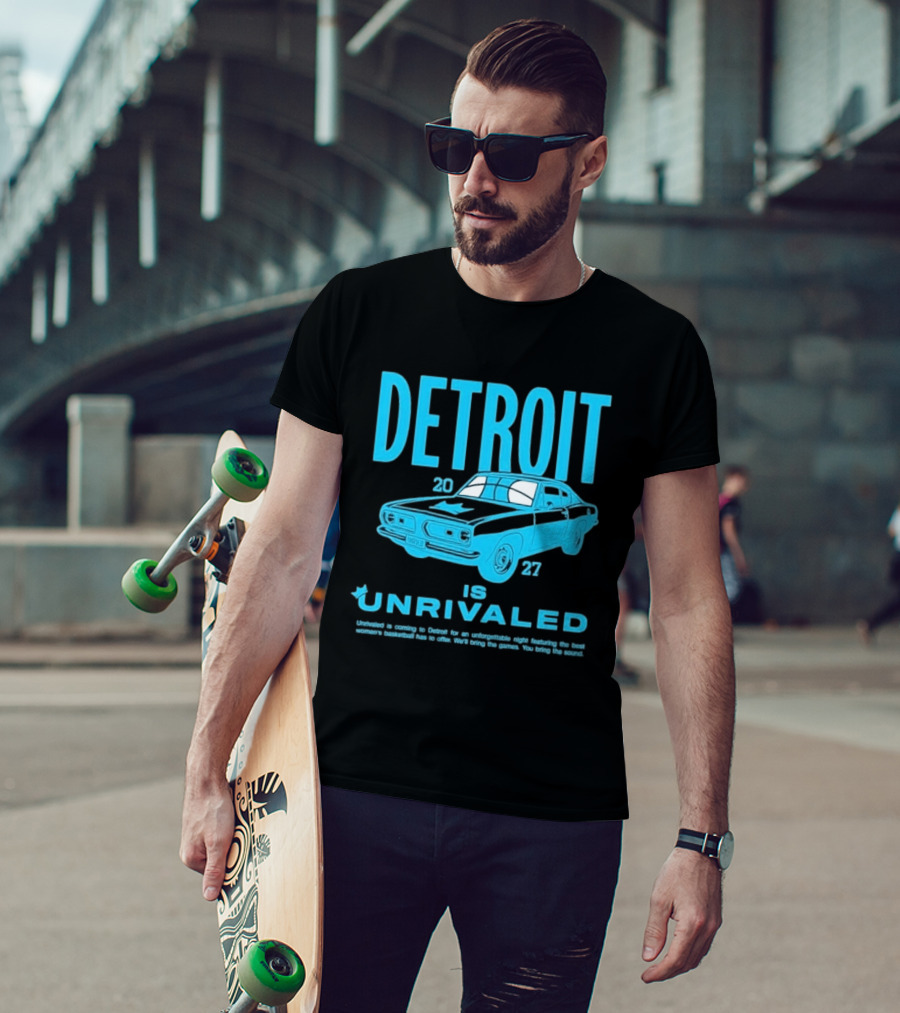 Detroit 2027 Is Unrivaled Season 3 Car Tour T-Shirt