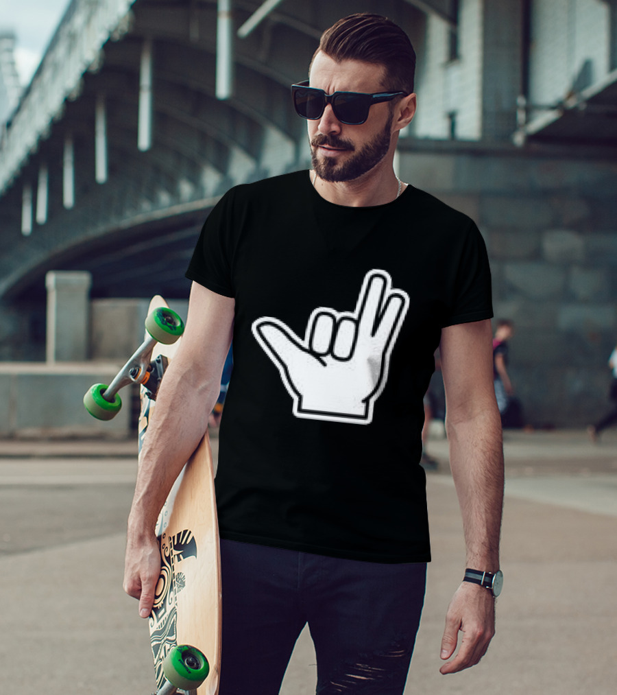 8Ro8 Shop Hammajang Shaka Hand Gesture T-Shirt