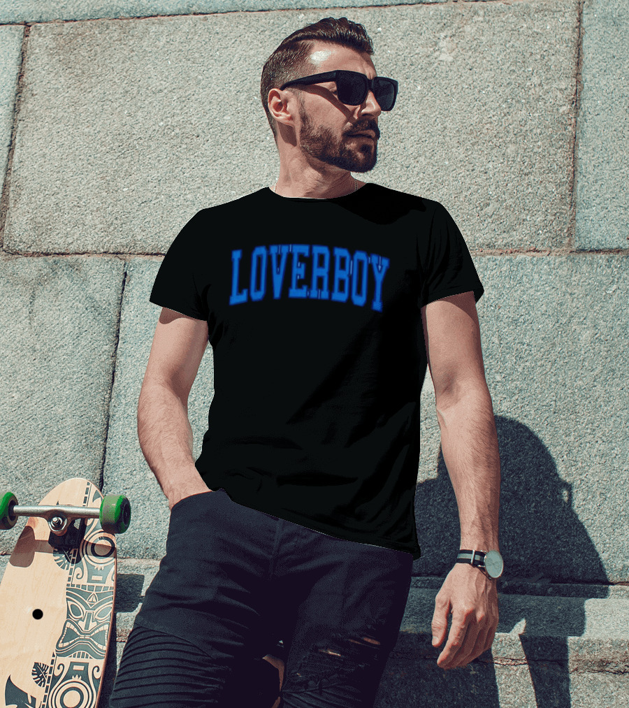 Loverboy Store September Mockneck Collection T-Shirt