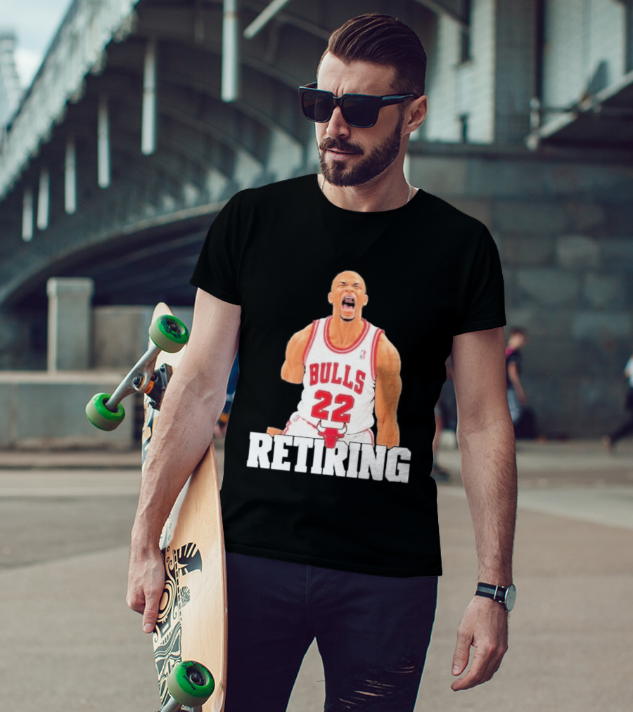 Taj Gibson 22 Bulls Retiring Iconic Moment T-Shirt