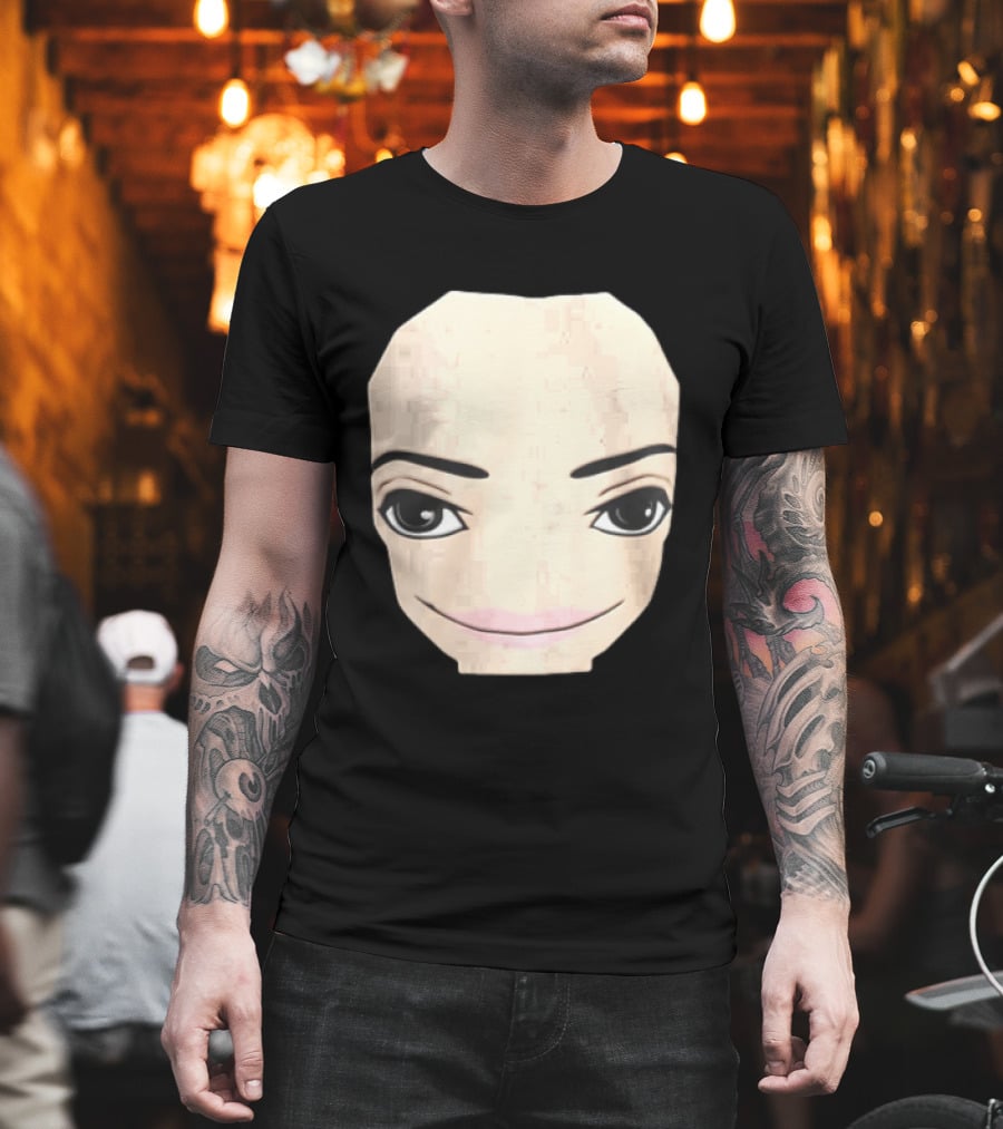 Roblox Avatar Smirking Face Female T-Shirt