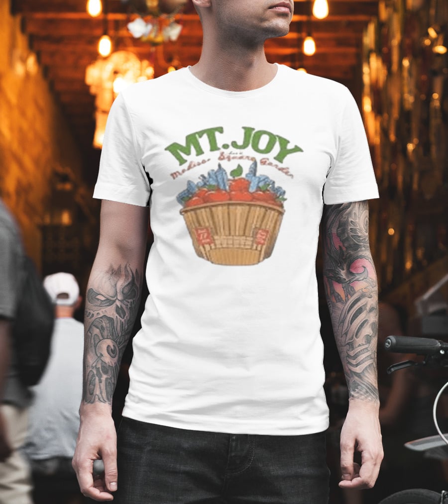 Mt Joy Farm Fresh Apples Basket Orchard T-Shirt