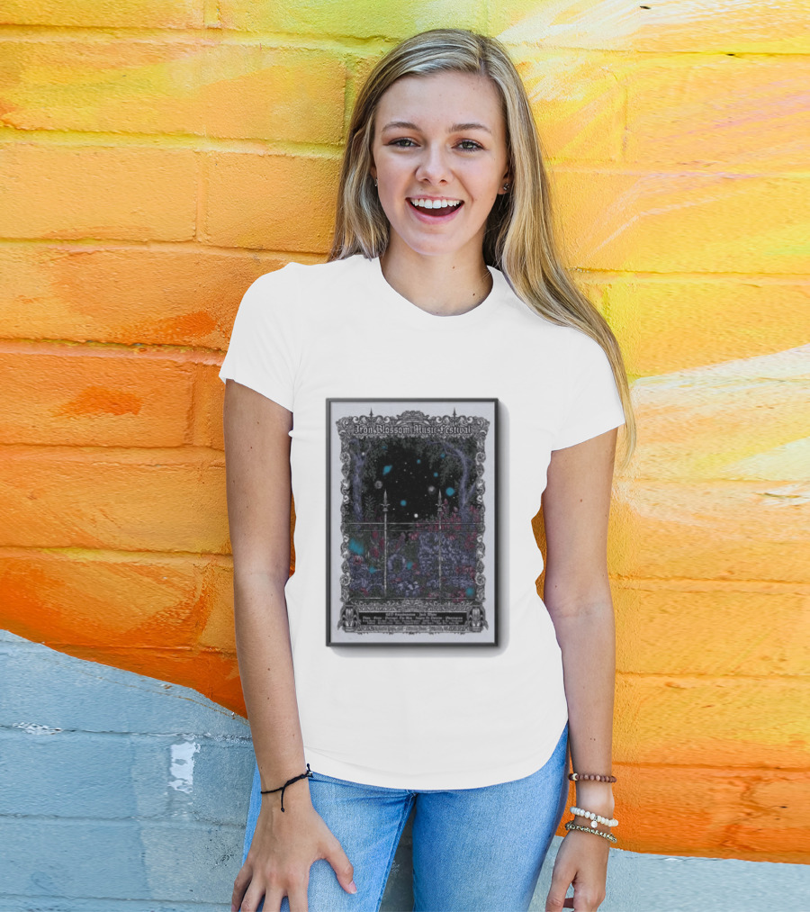 Iron Blossom Music Festival September 19 20 2026 Midtown Green Richmond VA T-Shirt