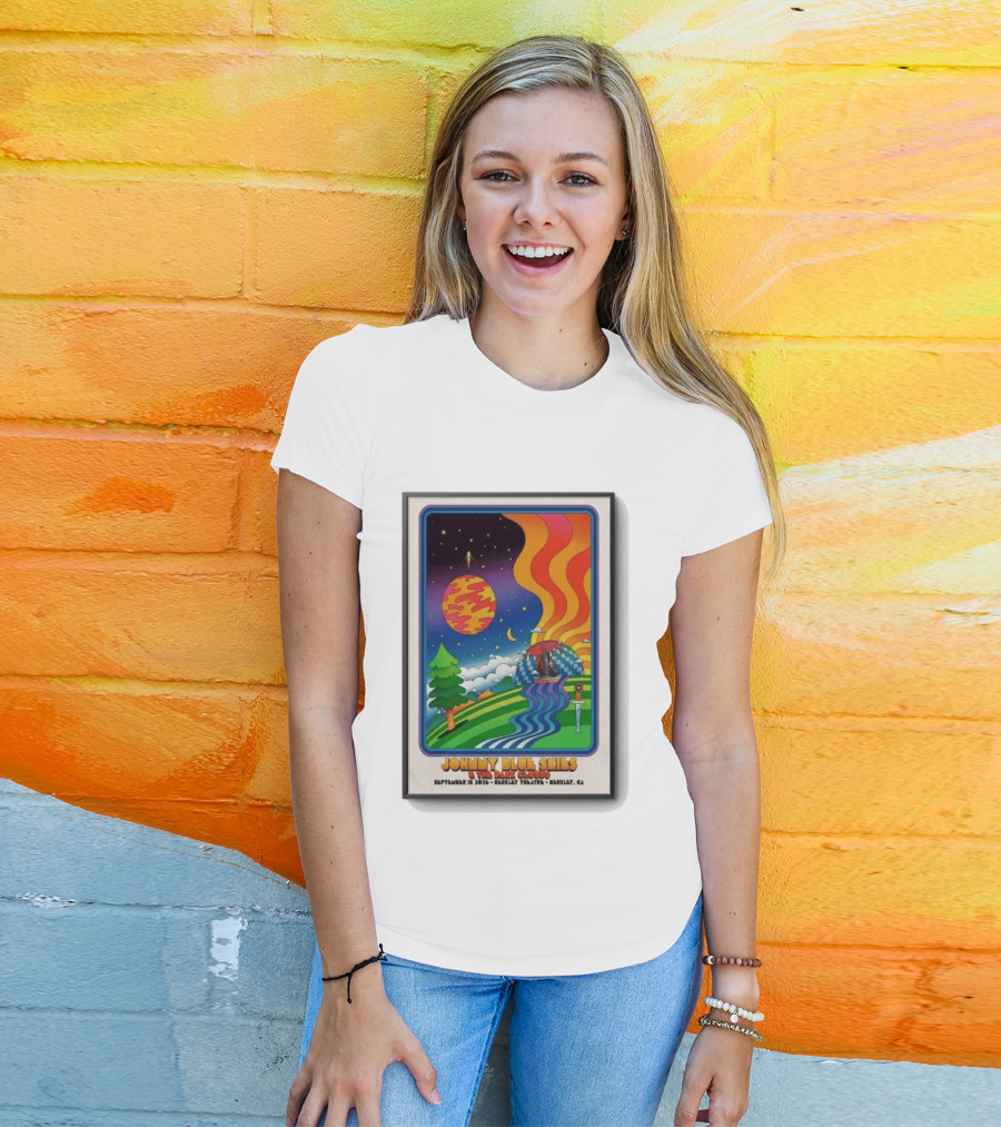 Johnny Blue Skies And The Dark Clouds Berkeley Theatre September 15 2026 Berkeley CA T-Shirt