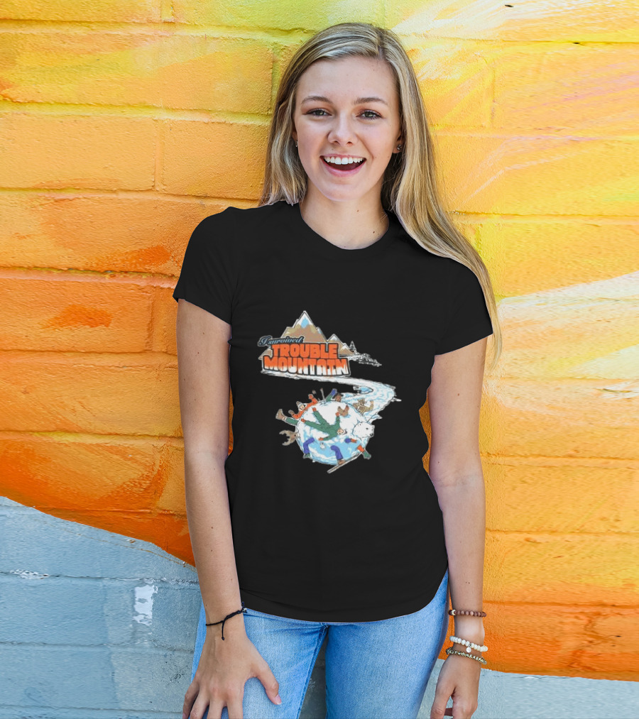 Aesop Rock X Blockhead I Survived Trouble Mountain T-Shirt