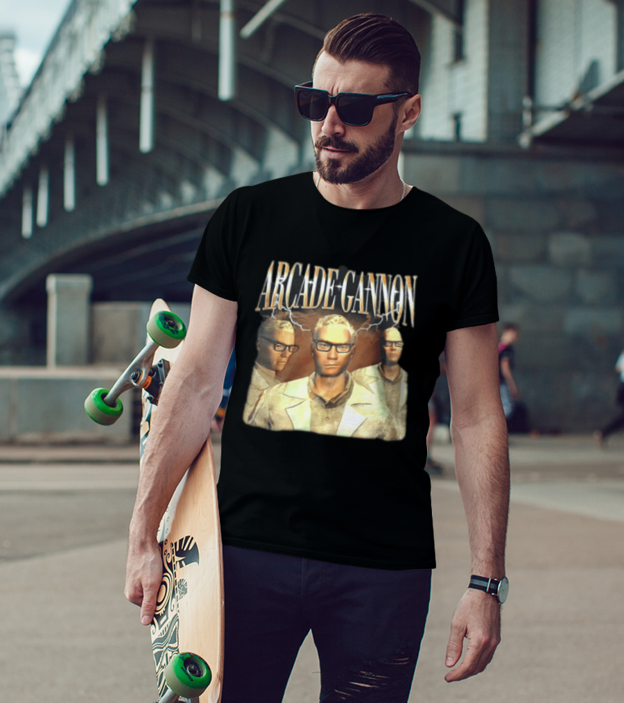 Arcade Gannon Bootleg Lightning Trio T-Shirt