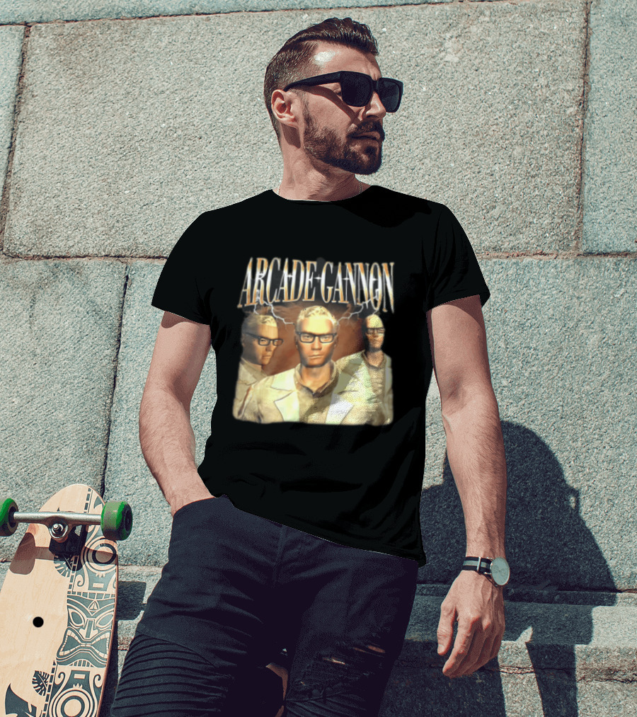 Arcade Gannon Bootleg Lightning Trio T-Shirt