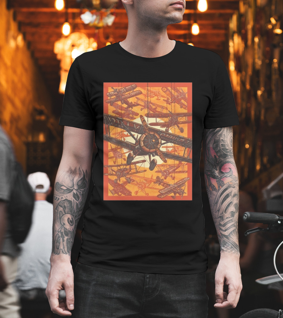 Billy Strings Fall 2026 Luke Martin Denver CO Airplane T-Shirt