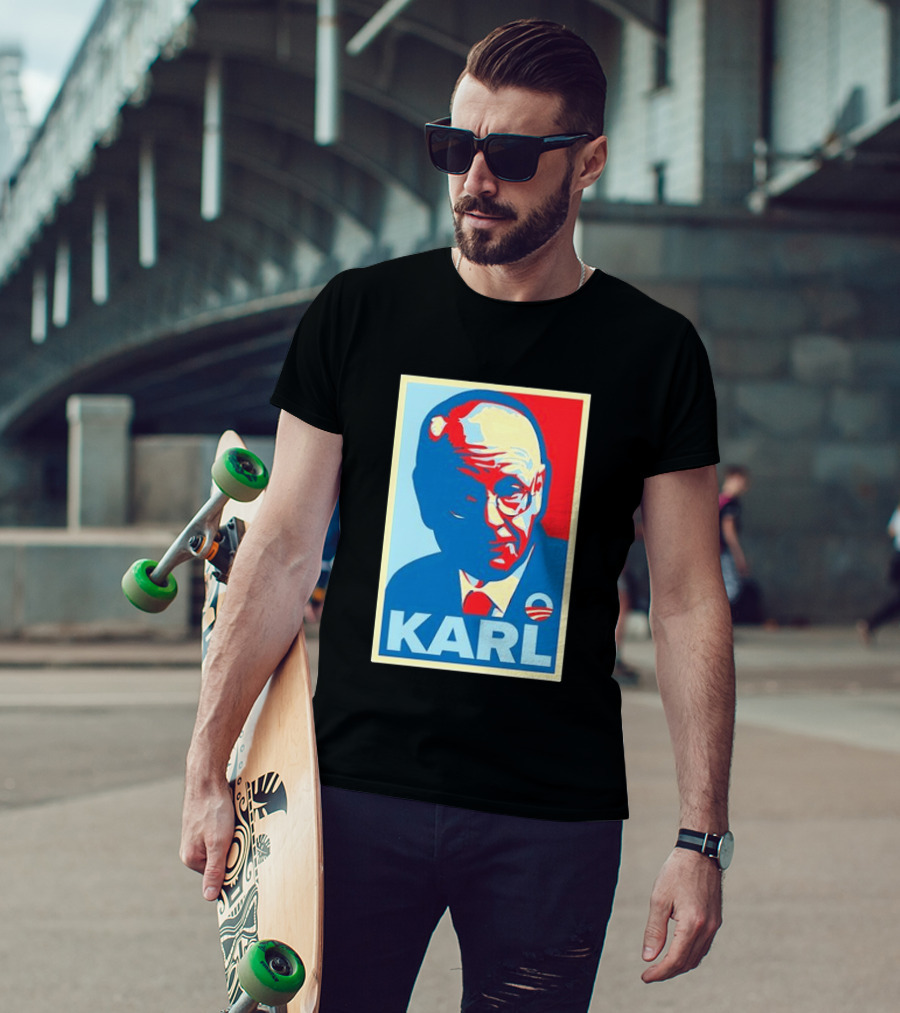 Obama Hope Style Karl Image T-Shirt