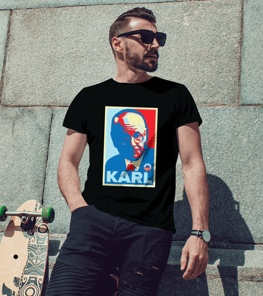 Obama Hope Style Karl Image T-Shirt