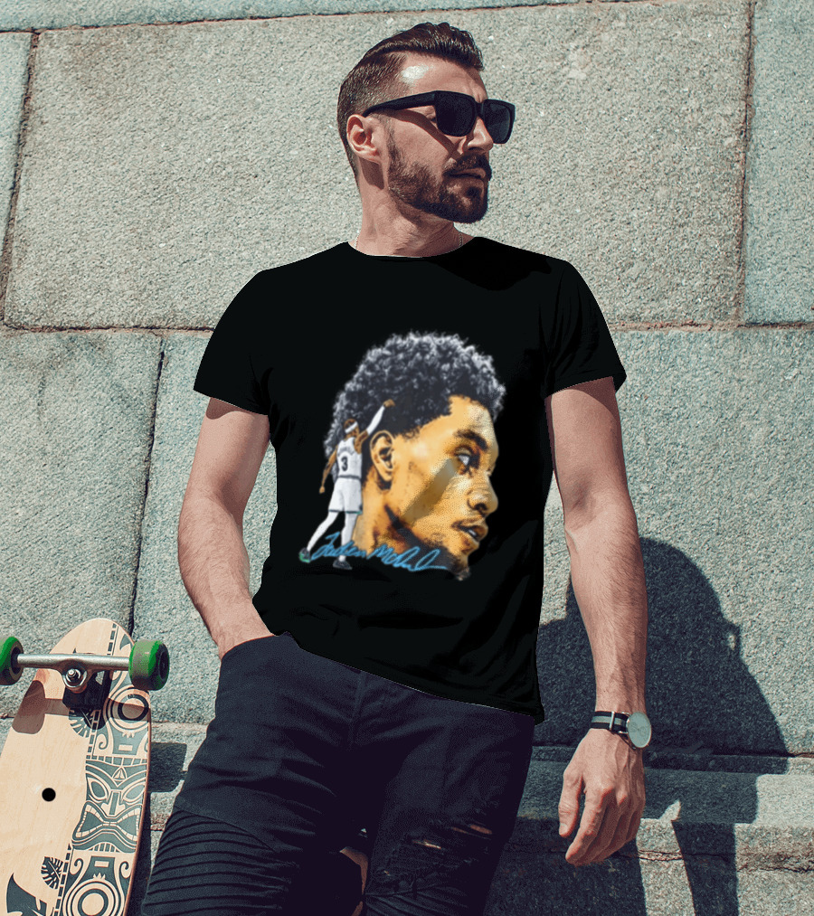 Jaden McDaniels Minnesota Timberwolves Signature T-Shirt