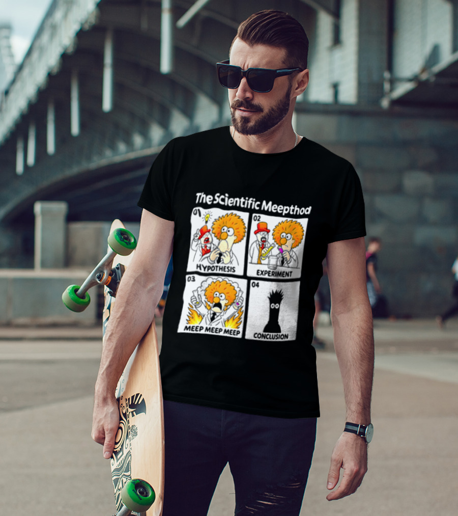 The Scientific Meepthod Beaker Experiment Walter White Conclusion Comic T-Shirt