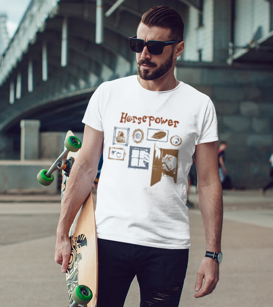 Horsepower Vintage Art Frames Collection T-Shirt
