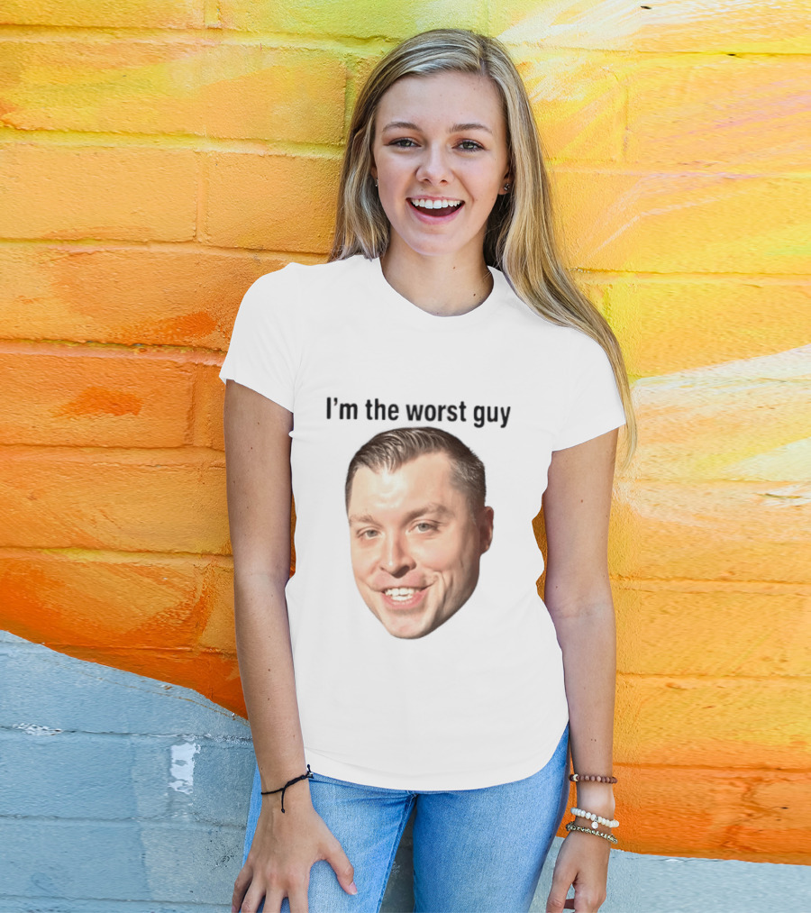 Jimmy Failla I'm The Worst Guy Big Head Face Meme T-Shirt