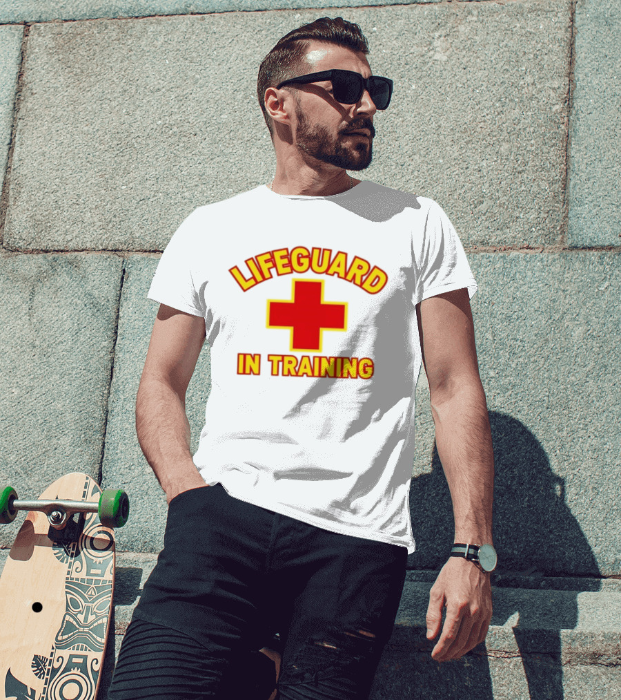 Lifeguard In Training Red Cross T-Shirt