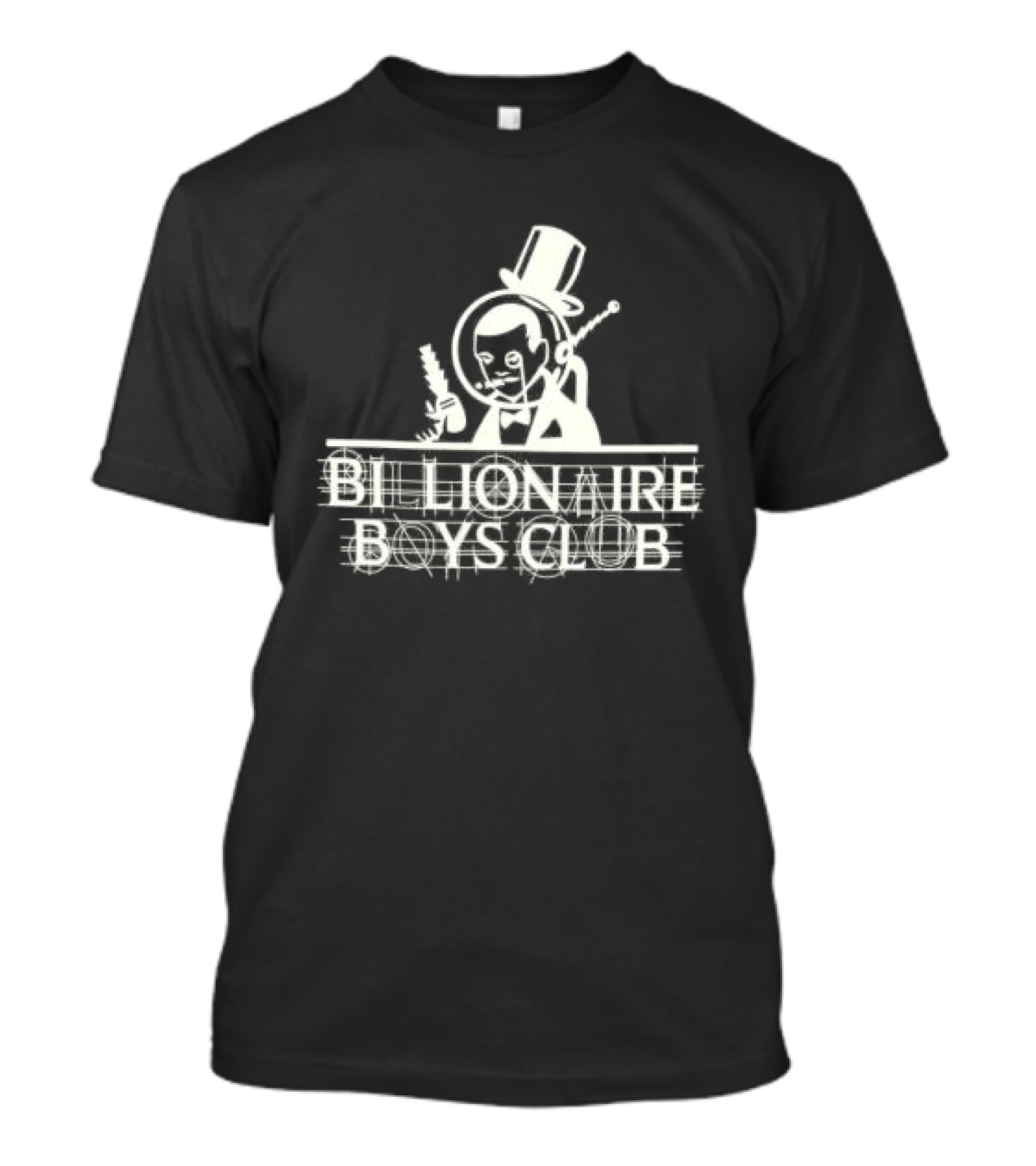 Billionaire Boys Club Monocle Top Hat Blueprint T-Shirt