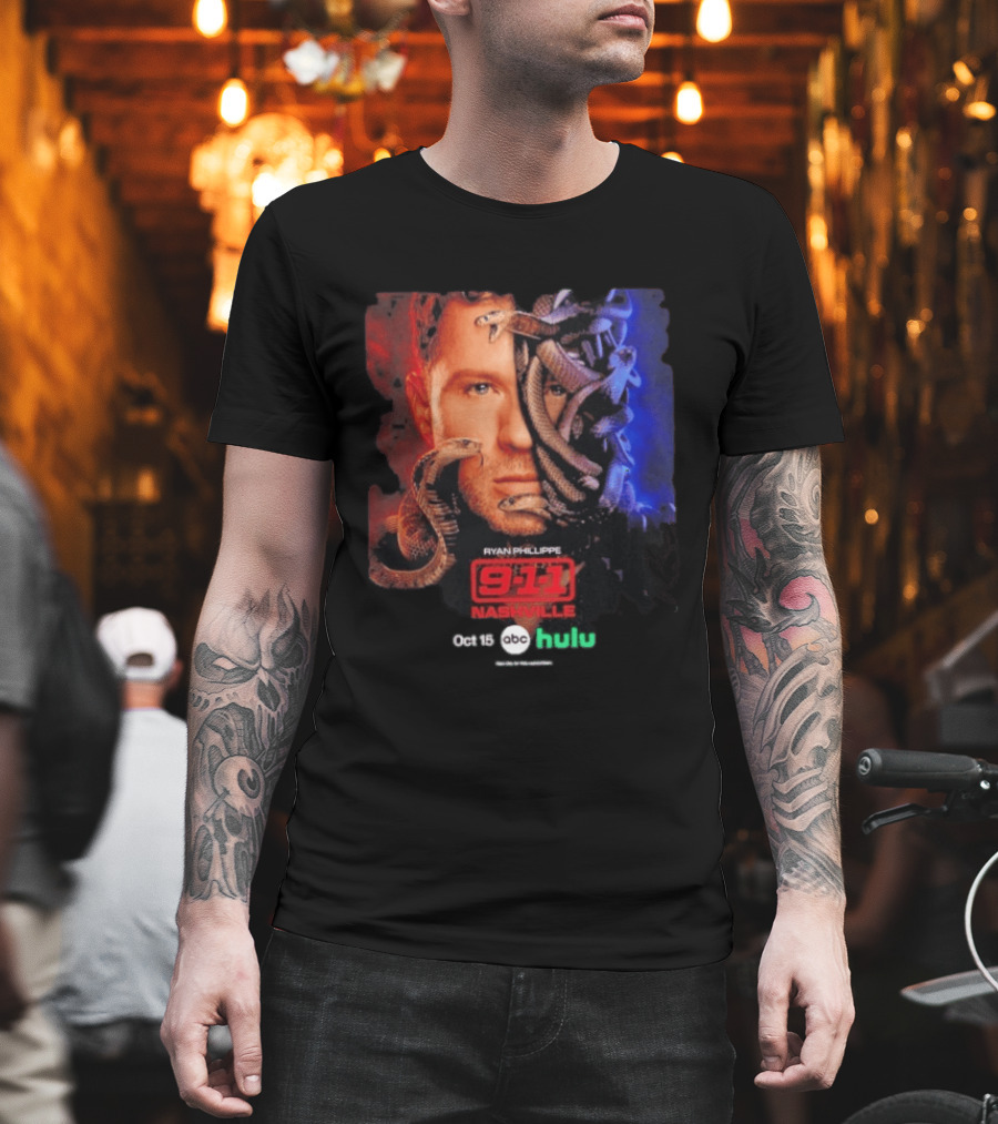 Ryan Phillippe 911 Nashville Original ABC Hulu October 15 2026 T-Shirt