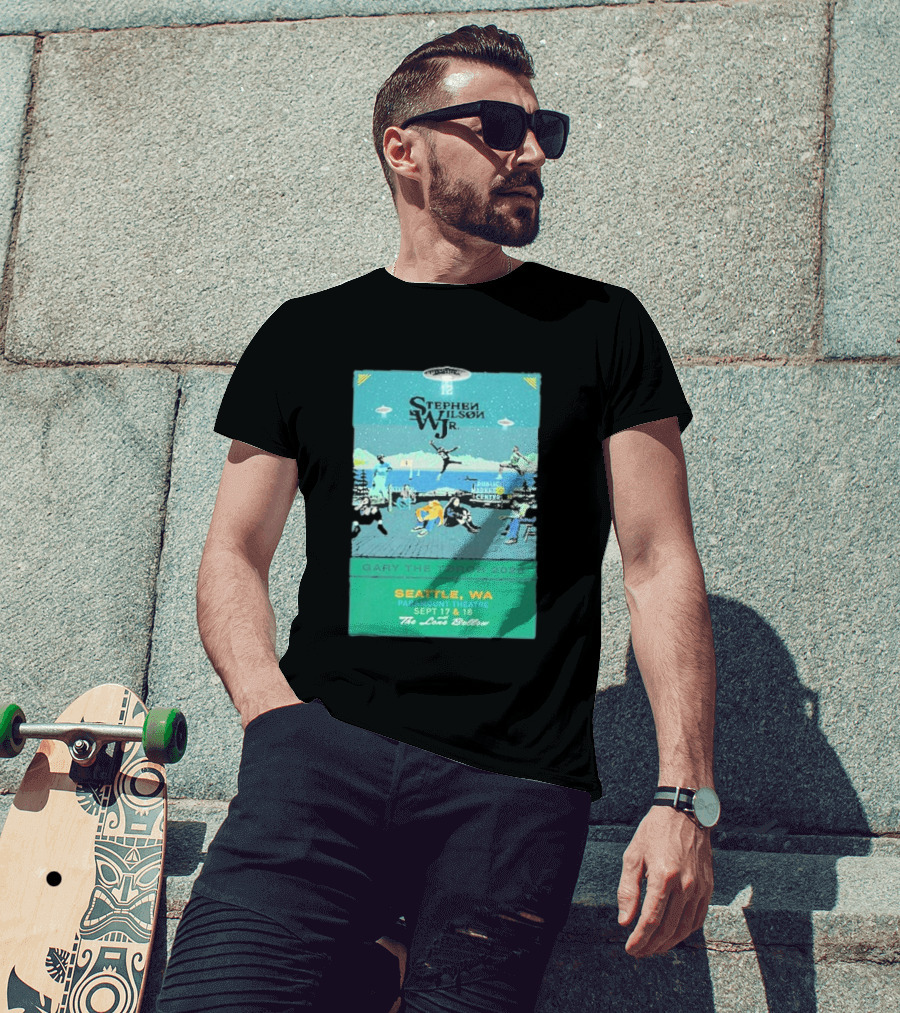 Stephen Wilson Jr Carry The Torch 2026 Seattle Paramount Theatre Event September 17 18 Public Market Center Seattle WA T-Shirt