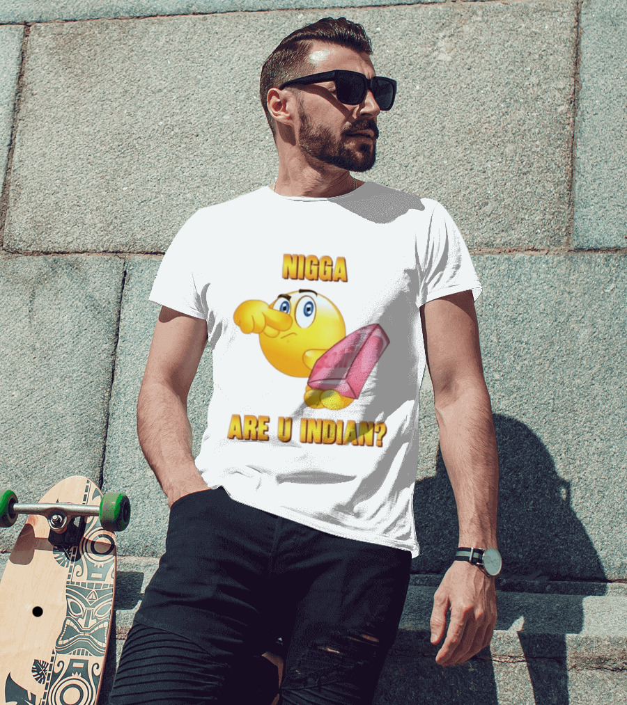 Nigga Are U Indian Soap Meme T-Shirt