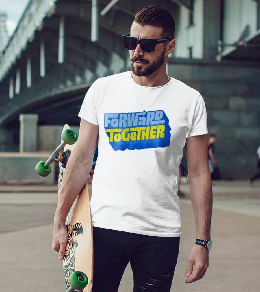 Forward Together Blue Yellow 2026 T-Shirt