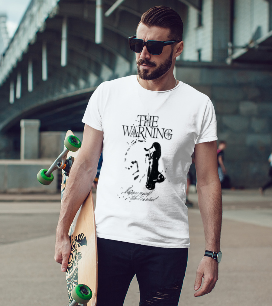 The Warning I Deprive Myself Like Its A Ritual Woman Playing Horn Stars T-Shirt