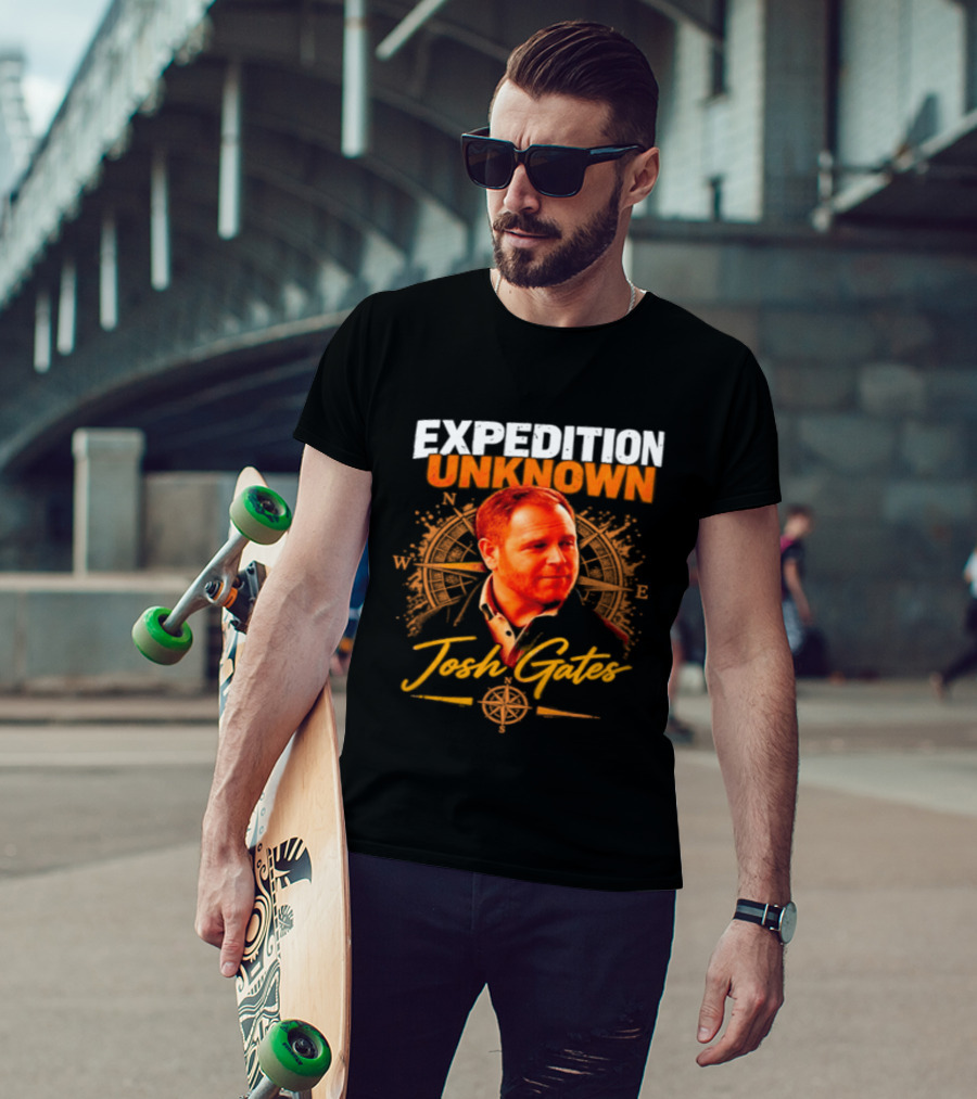 Josh Gates Expedition Unknown Discovery Channel T-Shirt