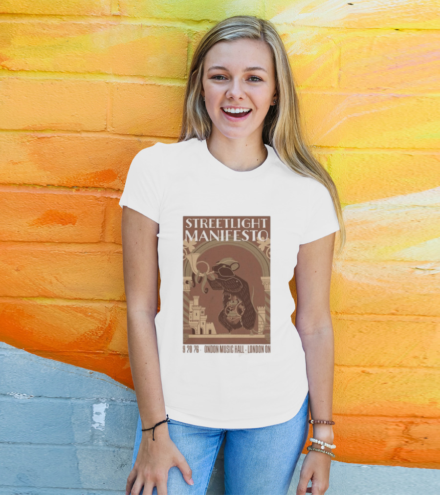 Streetlight Manifesto London Music Hall London 2026 Show T-Shirt