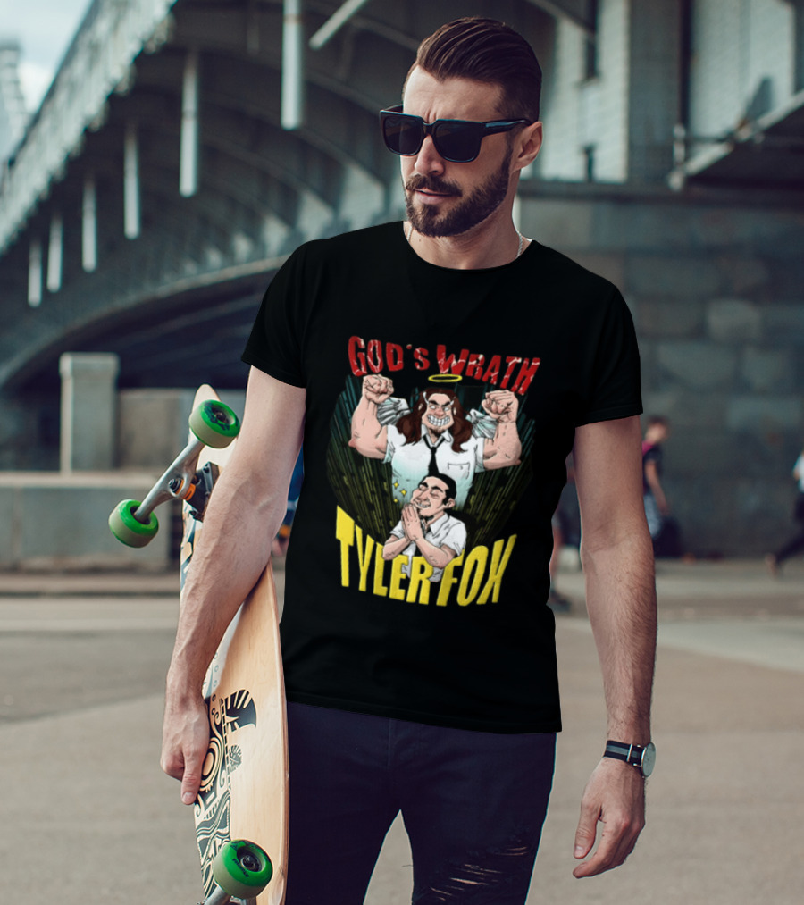 God's Wraith Tyler Fox Cartoon Animation T-Shirt