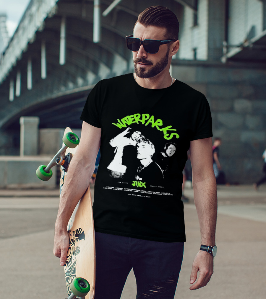 Waterparks Jinx Tour 2023 Joe Louis Arena October Event T-Shirt