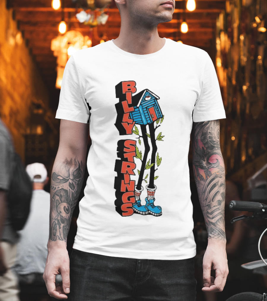 Billy Strings Tree House Legs And Shoes T-Shirt