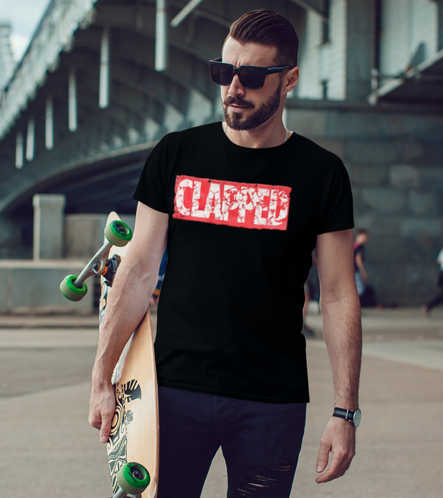 Clappedmob Raw Cut Halloween Horror Characters T-Shirt