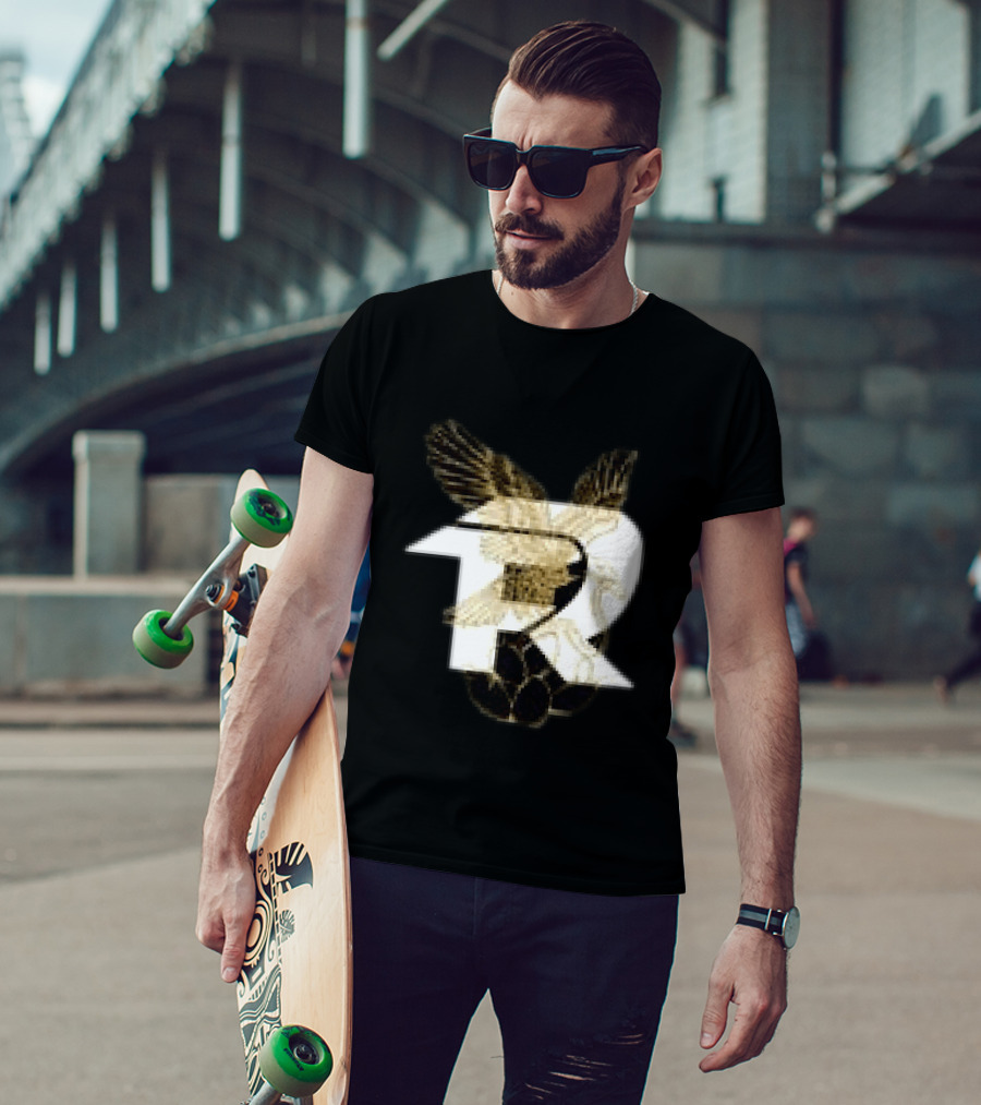 Fuerza Regida Aguila Emblem Featuring Majestic Eagle T-Shirt