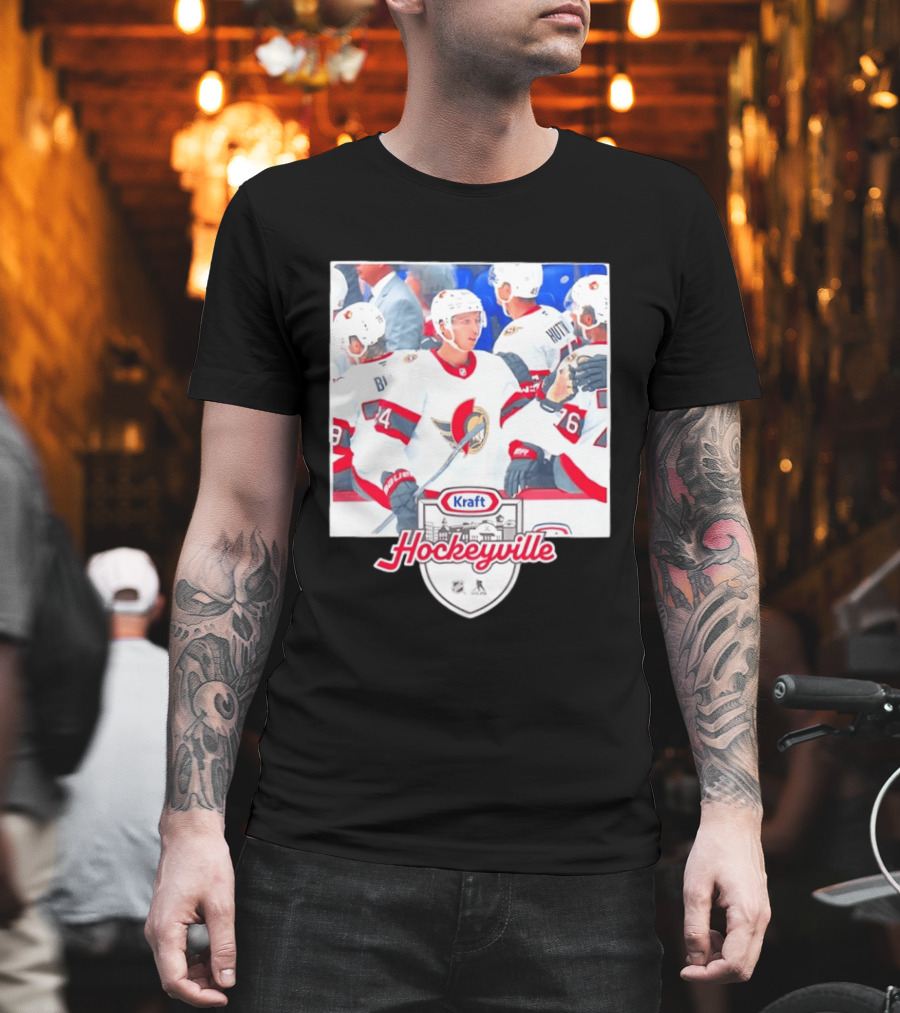 Kraft Hockeyville Ottawa Senators NHL Players Team Canada T-Shirt
