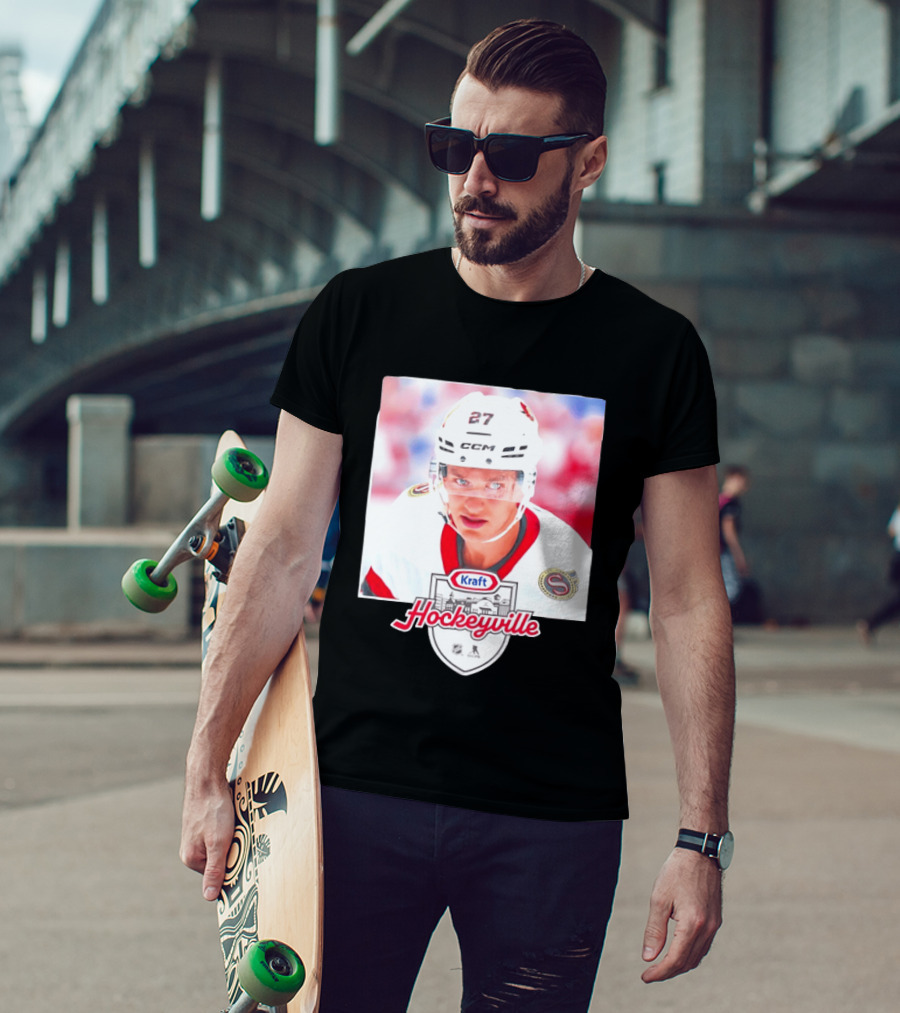 Ottawa Senators 27 Kraft Hockeyville CCM T-Shirt