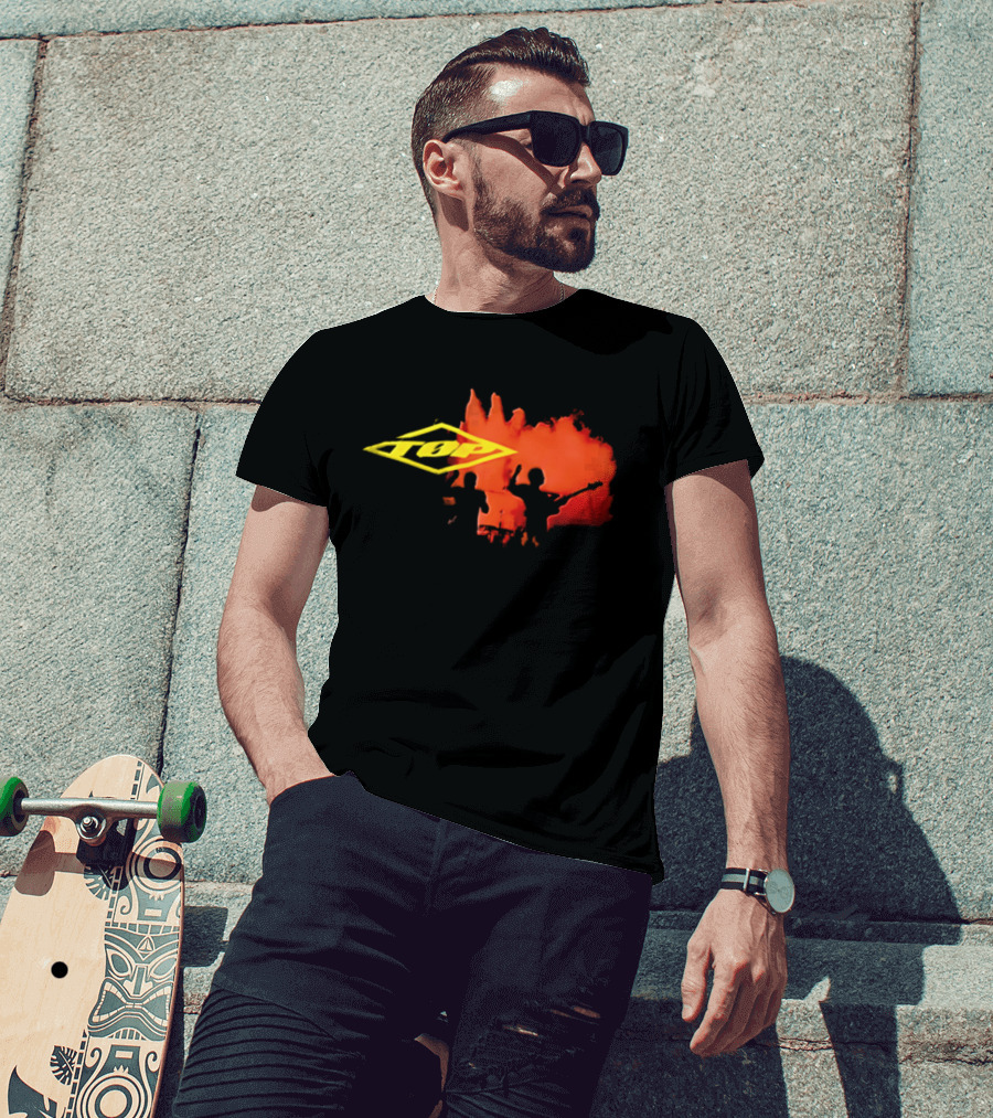 Twenty One Pilots Top Logo Red Splash T-Shirt