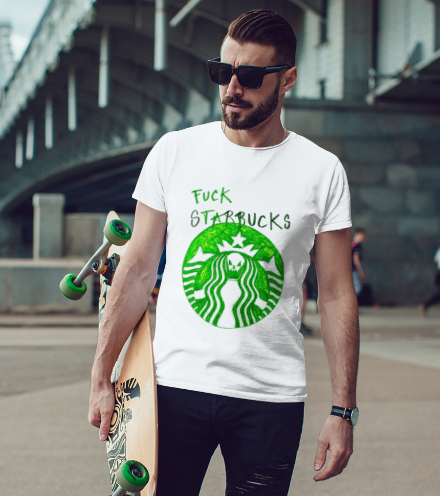 Asspizza Store Local Coffee Shop Parody Starbucks T-Shirt