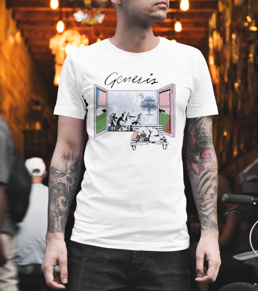 Genesis Abacab 45th Anniversary Open Window Scene T-Shirt