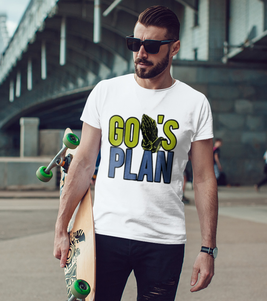 GO'S PLAN Praying Hands T-Shirt