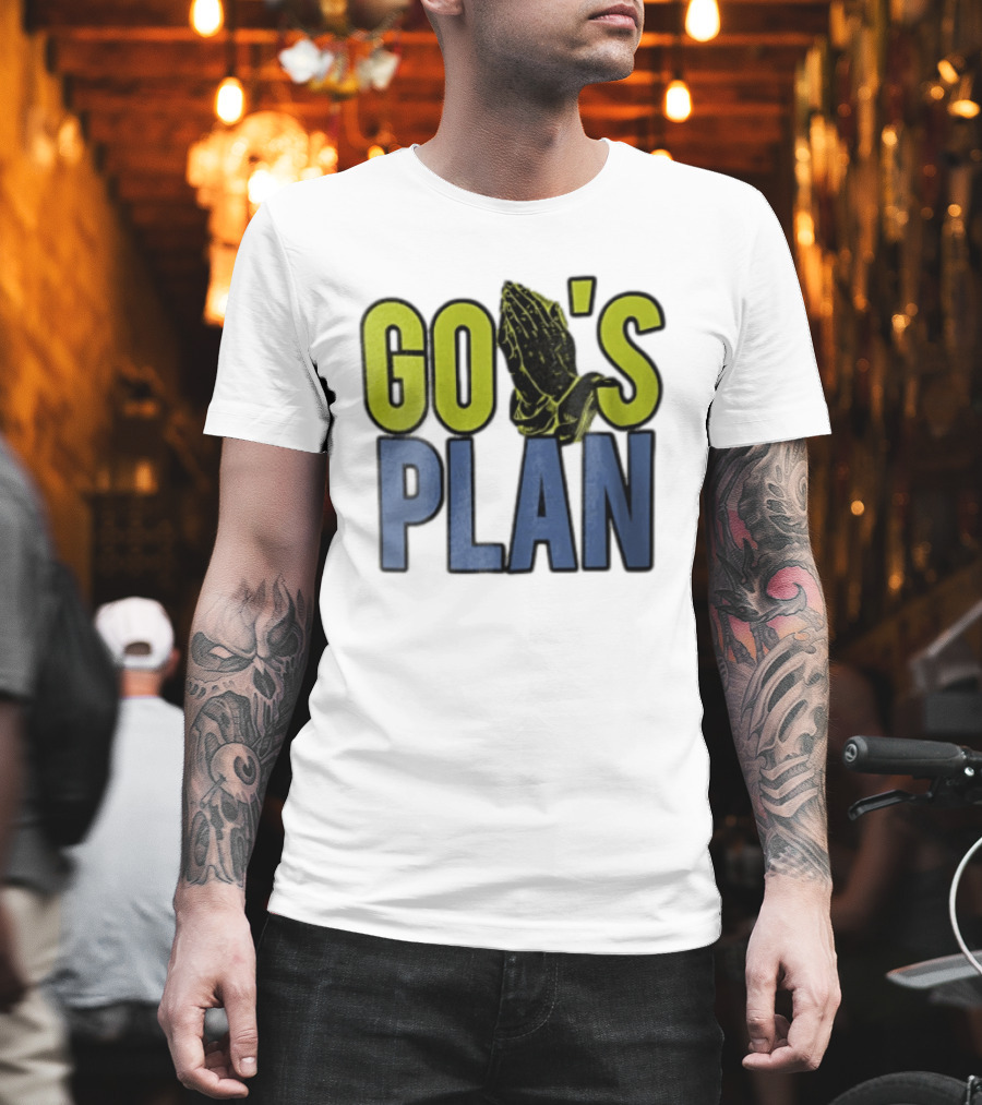 GO'S PLAN Praying Hands T-Shirt
