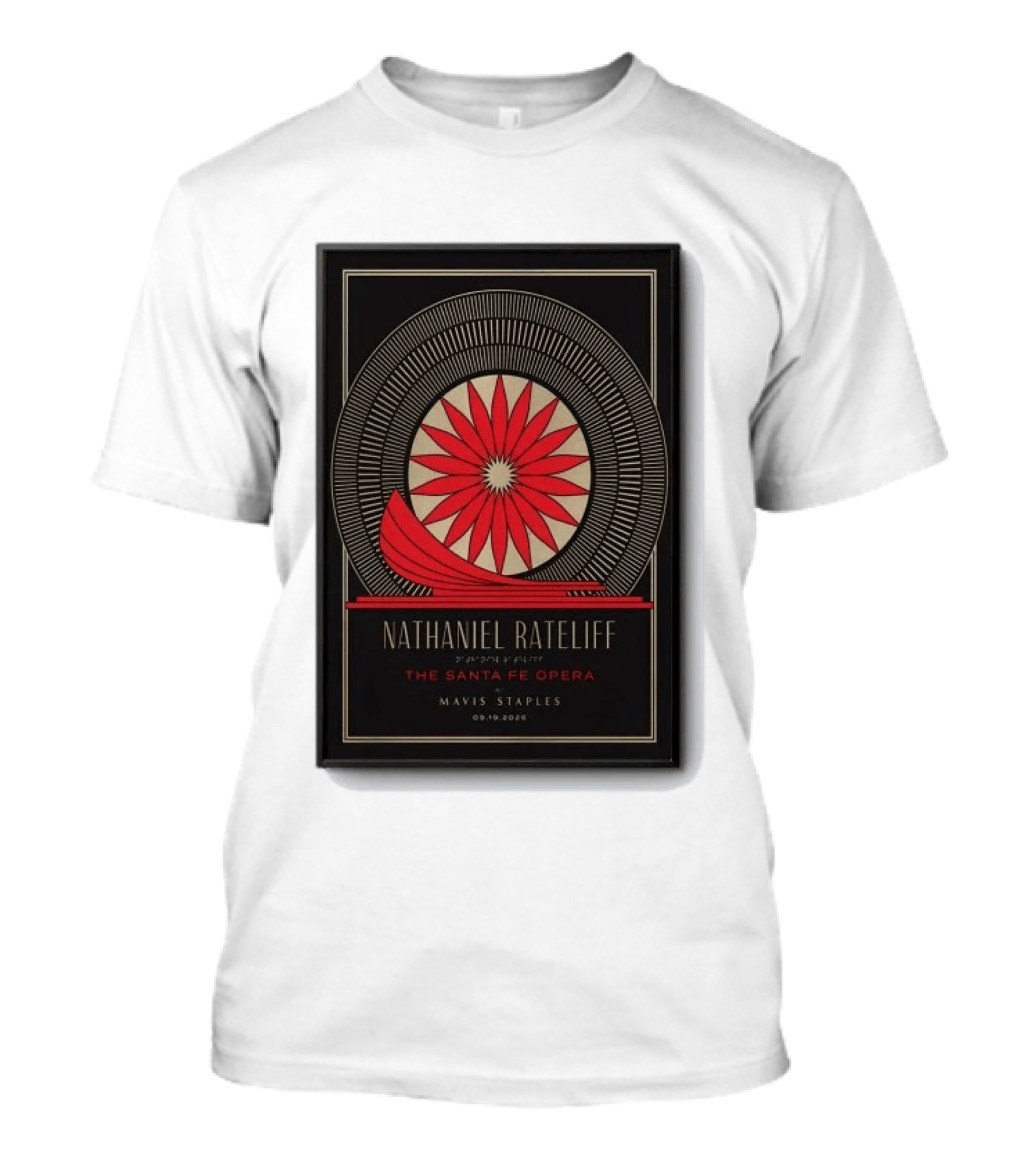 Nathaniel Rateliff Santa Fe Opera Mavis Staples 09 19 2026 T-Shirt