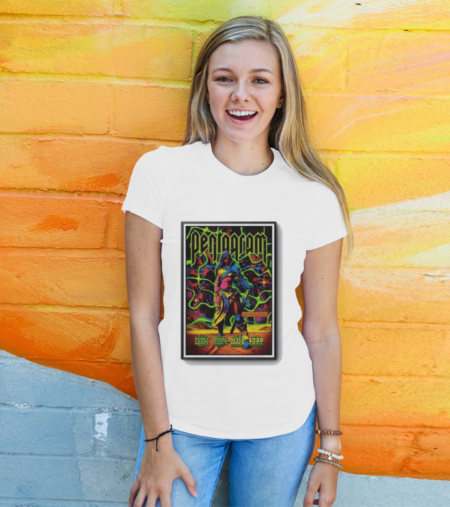 Pentagram Arizona California Late Fall 2026 Bisbee Grand Hotel Brothers Brewing Co After Shock Warehouse T-Shirt