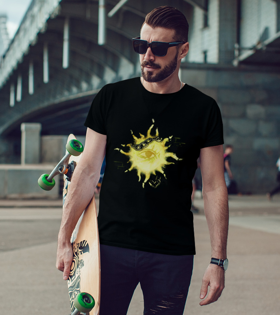 Mindcap Store Sun Eye Chains T-Shirt