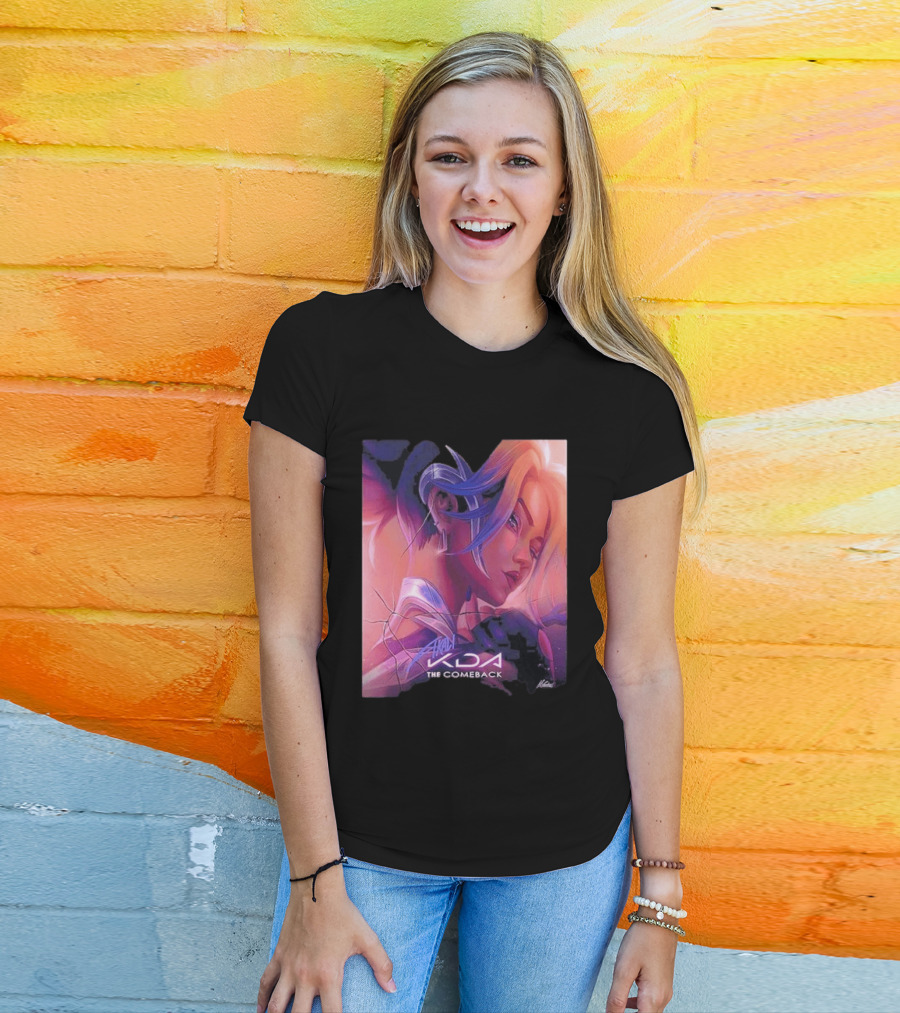 Akali KDA The Comeback Arcane League Of Legends Nikkotari T-Shirt