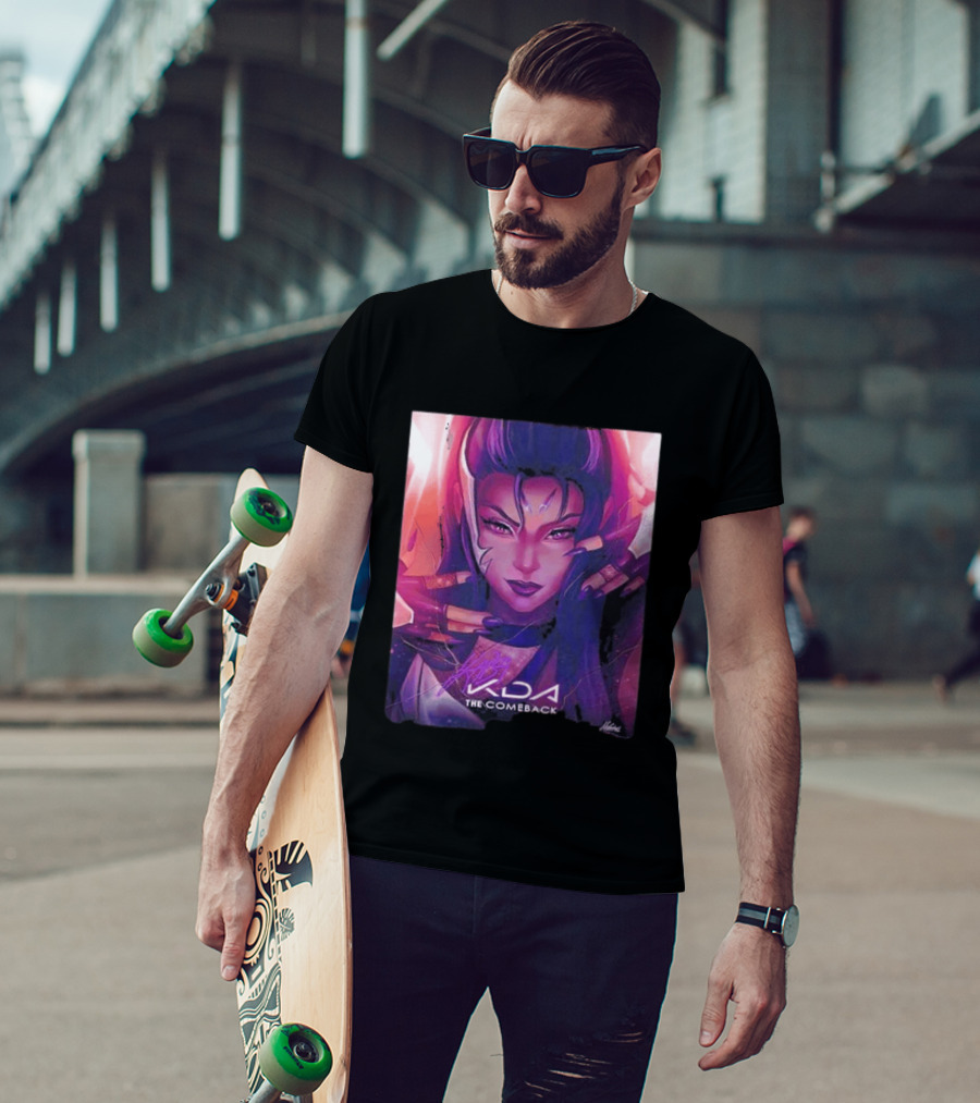 Kaisa KDA The Comeback Arcane League Of Legends By Nikkotari T-Shirt